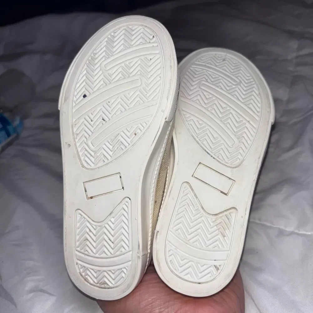 Gymboree Gold and Cream Trainers